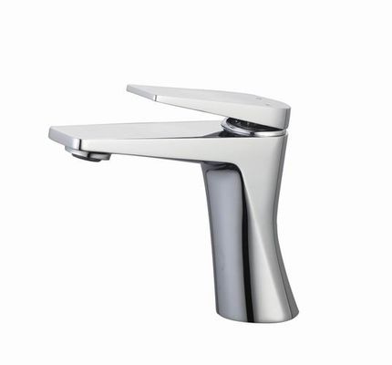 Gießdeck, Badezimmerbecken, Wasserhahn, Einhandgriff, Mischer, Warm- und Kaltwasserhahn