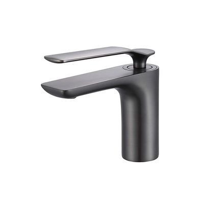 Metall Messing Single Mixer Waschbecken Wasserhahn Badezimmer Waffe Kaltes und Heißes Wasser OEM