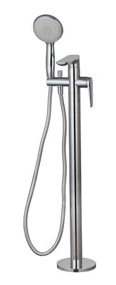 Moderne Single-Lever-Brass-Brasen-Bad-Kranen OEM-Bodenmontiert