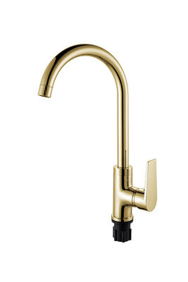 Einhebel-Küchenwaschbecken Goldnerben Kalt und Heiß OEM