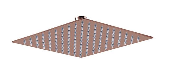 Quadrat Rose Gold Regenschauer Badezimmer Säule 8 &quot; 10 &quot; 12 &quot; OEM SUS304 Edelstahl
