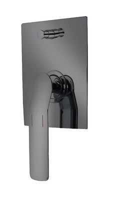 Einmaliger Hebel versteckt in der Wand im Bad Dusche Mischer Umleiter Pistole Metall Bad Messing Wasserhahn Regenschuhe Handdusche