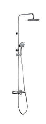 Thermostatische Wasserhähne aus Chrom-Brass OEM Runde Regenschauer Handdusche Temperatur verstellbar