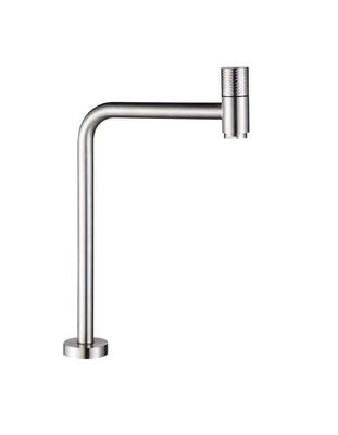 Einfach auf einem Deck montiertes Wasserhahn mit hohem Langsprung OEM SUS304 Bibcock