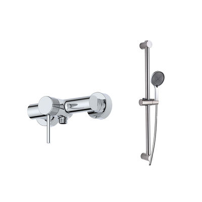 Rohr Messing Einzelhebel Badmischer-Tap OEM Wandmontiert