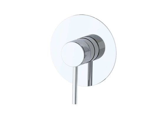 Einzige Hebel in der Wand versteckte Badewanne Dusche Mischer Ringkrümel Griff Bad Chrom Messing Wasserhahn OEM