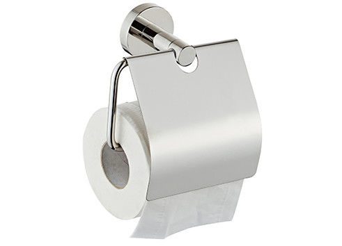 Badezimmersatz 304SUS Toilettenpapier-Rollhalter Tissue-Papierhalter mit Deckel