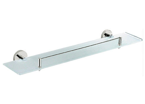 Moderne einfache runde Odm Glasregalhalter Oem Sus304 Chrom Oberfläche Wand montiert