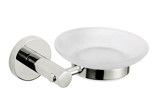 Glasbad Seife Schüsselhalter poliert Chrome Oem Klassische Runde Design
