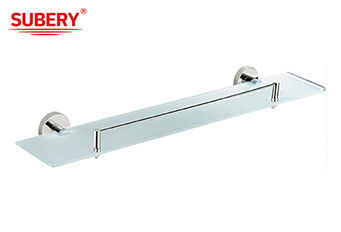 Moderne einfache runde Odm Glasregalhalter Oem Sus304 Chrom Oberfläche Wand montiert