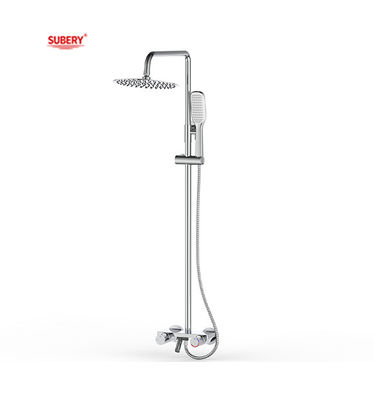 Matt Schwarz Messing Bad Dusche Wasserhähne Thermostatik Temperatur einstellbar
