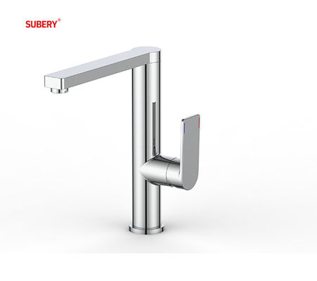 Kalt und heiß OEM Küchenwaschbecken Wasserhähne Chrom Messing Single Hebel