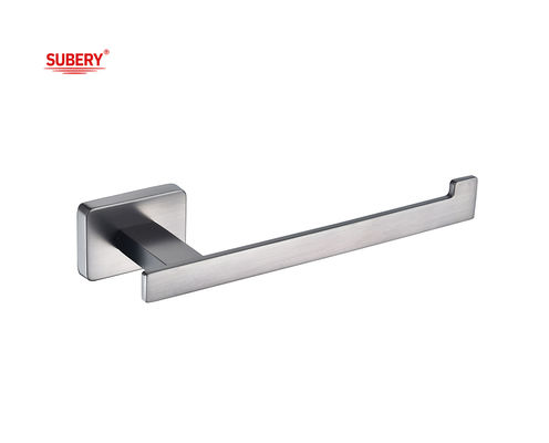 Zink Wandmontierte Badezimmerzubehör Einzeltoilettenrollen Papierhalter Pistole Metall klssical Rechteck Design OEM ODM