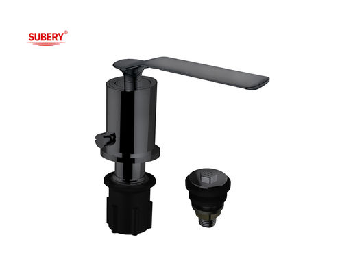 Badezimmer Einhebel Bidet Dusche Mischer Zink Griff Matt Schwarzer Wasserhahn