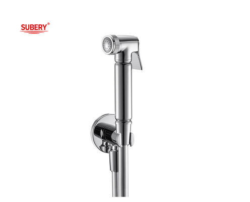 OEM Badezimmer Toilette Bidet Shattaf Spray Set Messing PVC Schlauch 1,50m