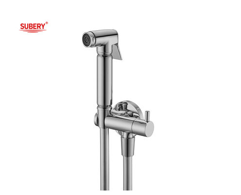 Handheld Toilette Badezimmer OEM Shattaf Set Handheld Dusche Bidet PVC Schlauch 1,50m