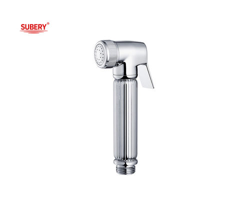 Toilette Chrom OEM Bidet Handdusche Dusche Sprüher Kopf Handhalter Sauberes Bad