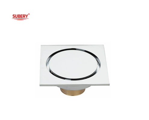 OEM Messing Badezimmer Fußboden Entwässerung Moderne Fußboden montiert 100 X 100mm 150 X 150mm
