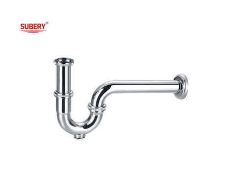 Messing für Waschbecken für Toiletten, Abwaschflaschen, Siphon für Badezimmer, Rohr für Waschbecken