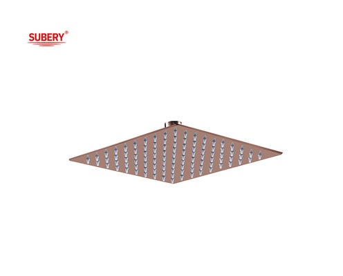 Quadrat Rose Gold Regenschauer Badezimmer Säule 8 &quot; 10 &quot; 12 &quot; OEM SUS304 Edelstahl