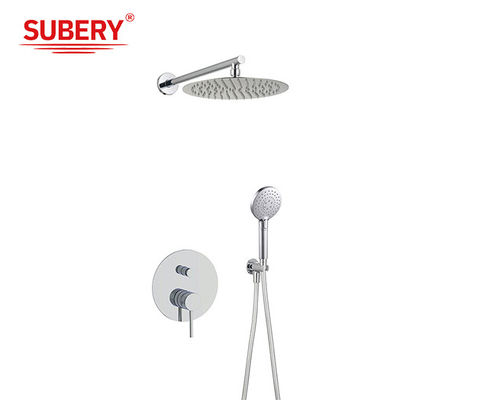 ABS 3 Funktion In Wand Dusche Wasserhahn Chrome Wasserhahn OEM