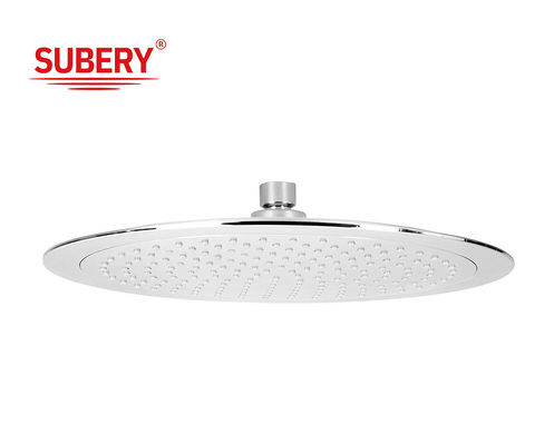 ABS Plastik Regenschuhe 10 &quot; Rund Chrome Badezimmer Spalte OEM
