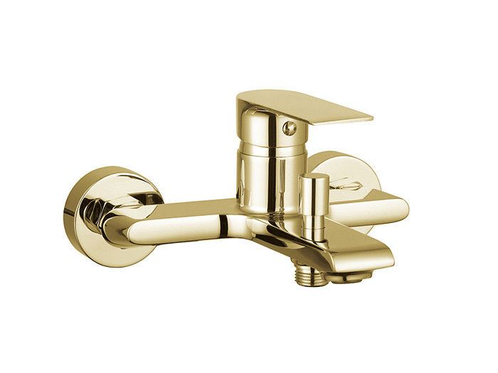 Einhebelbad oder Dusche Mischer Bad goldene Farbe Messing Wasserhahn kaltes und heißes Wasser modernes OEM entworfen