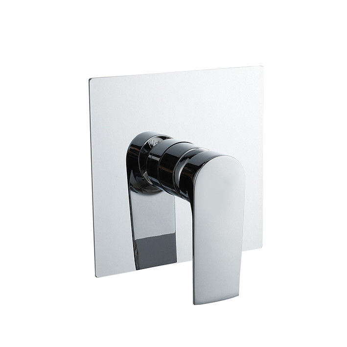 Einfache Hebel versteckt in der Wand Bad oder Dusche Mischer Bad Chome Messing Wasserhahn OEM