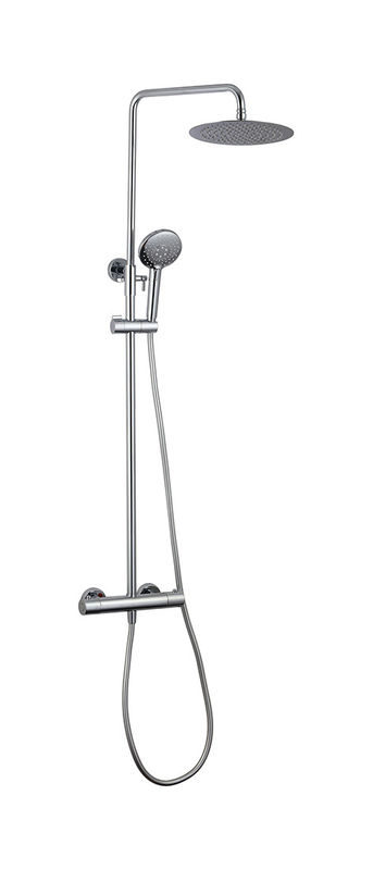 Chrome Farbe Messing Thermostatische Wanne Duschhahn OEM Runde Klassisch
