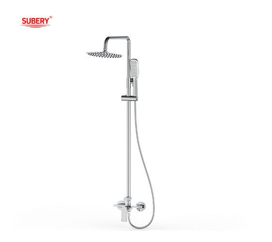 Chrome Farbe Messing Thermostatische Wanne Duschhahn OEM Runde Klassisch