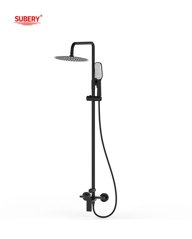 Chrome Farbe Messing Thermostatische Wanne Duschhahn OEM Runde Klassisch