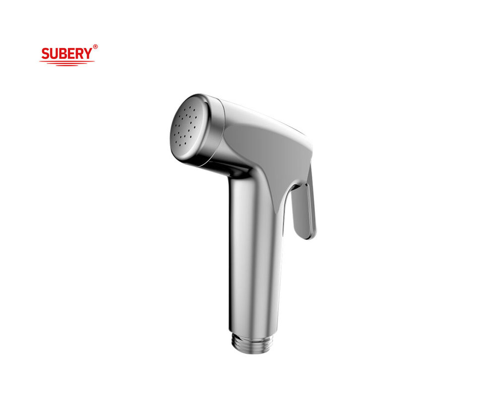 ABS-Plastik-Shattaf-Set-Griff Bidet-Handdusche Dusche-Sprayer-Kopf-Handgriff Saubere Badezimmer-Toilette Chrome OEM