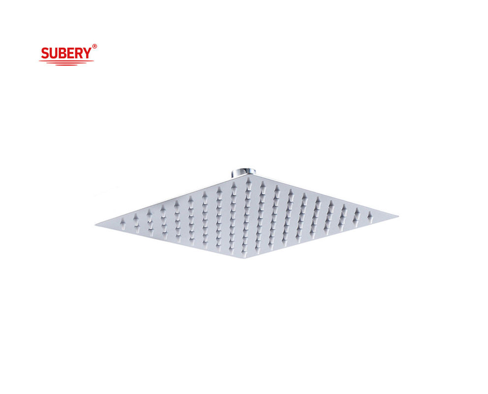 8&quot; 10&quot; 12 Quadrat Rain Duschkopf OEM SUS304 Edelstahl Chrome Badezimmer Säule