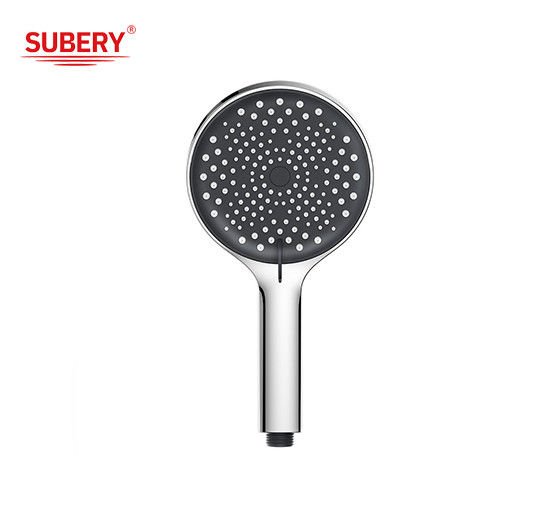 Duschkopf mit Handspray Schwarz Duschkopf 3 Modus Einstellungen Hochdruck Duschkopf Antileak Chrome Finish Duschkopf