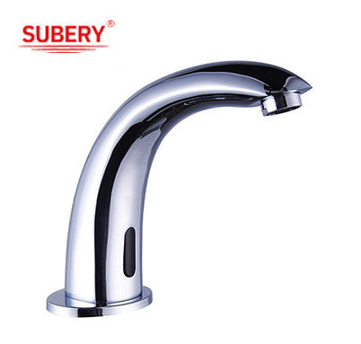 Automatischer Wasserhahn automatischer Sensor Waschbeckenhahn berührungsloser Infrarotstrahl Smart Home Wasser sparen Energie sparen Sensorhahn